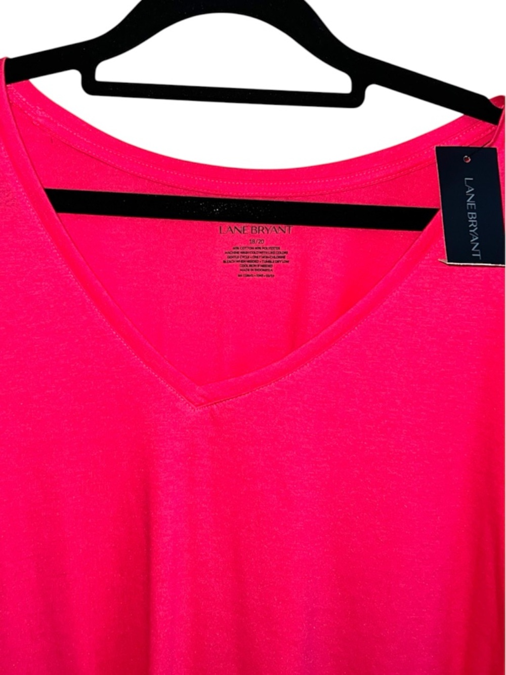 𝐋𝐀𝐍𝐄 𝐁𝐑𝐘𝐀𝐍𝐓 | NWT PINK SHORT SLEEVE TOP - Picture 3 of 5